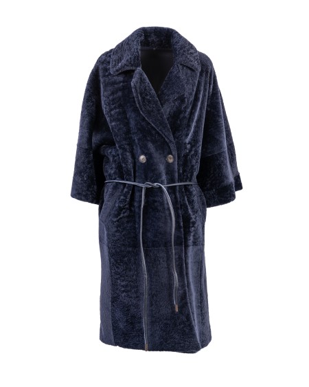Shop BENEDETTA NOVI  Montone: Benedetta Novi montone blu.
Maniche lunghe.
Chiusura con bottoni.
Cintura sul punto vita.
Revers.
Composizione: 100% Pelle.
Fabbricato in Turchia.. NADIA SUDAFRICA-NAVY